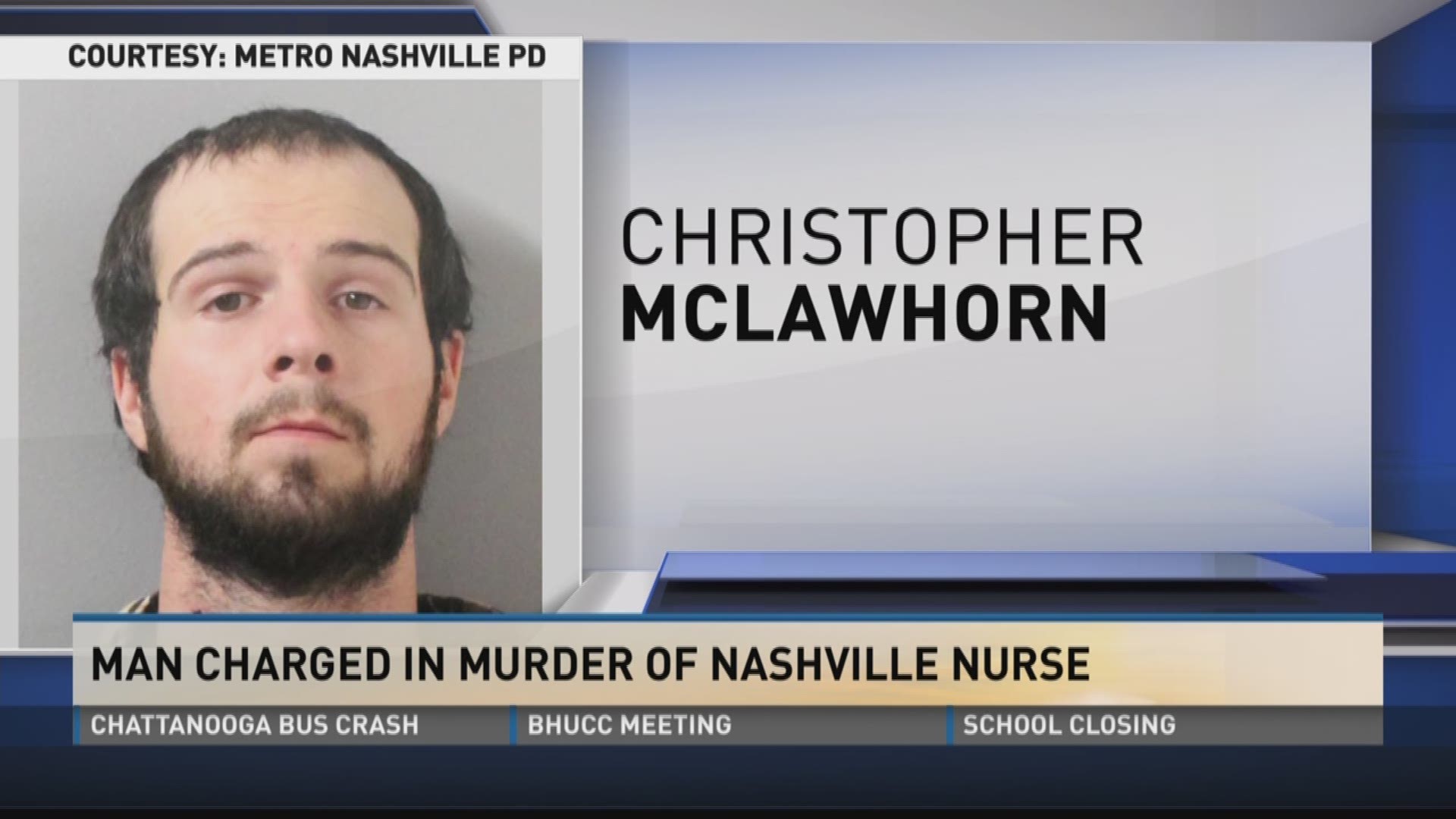 Midtown Hills Precinct detectives are charging Christopher Drew McLawhorn with criminal homicide and especially aggravated burglary in connection with the death of Tiffany Ferguson inside her Wedgewood Park apartment last week.