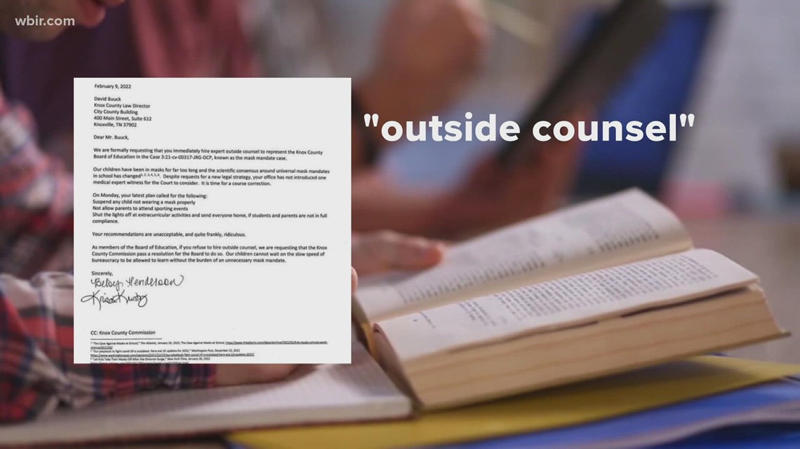 Knox Co. Commission votes to allow Knox Co. Schools to hire outside attorney in mask requirement lawsuit - Vimarsana News
