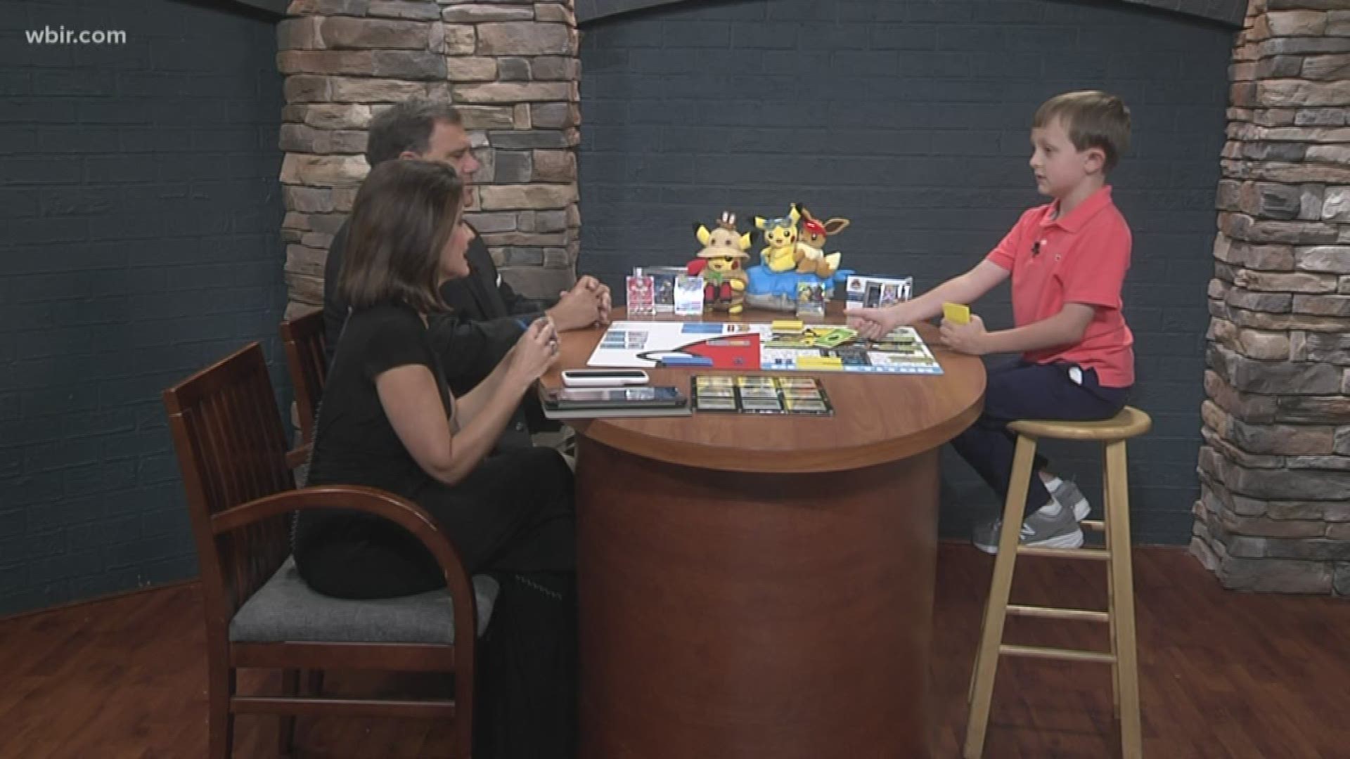 Jackson Sutton competed at the World Pokemon championship over the summer. Today he explains the card game to Russell and Beth. Well, he tried at least. Visit our Junior Anchor page if your child would like to be a Jr. Anchor. Aug. 27, 2019-4pm.