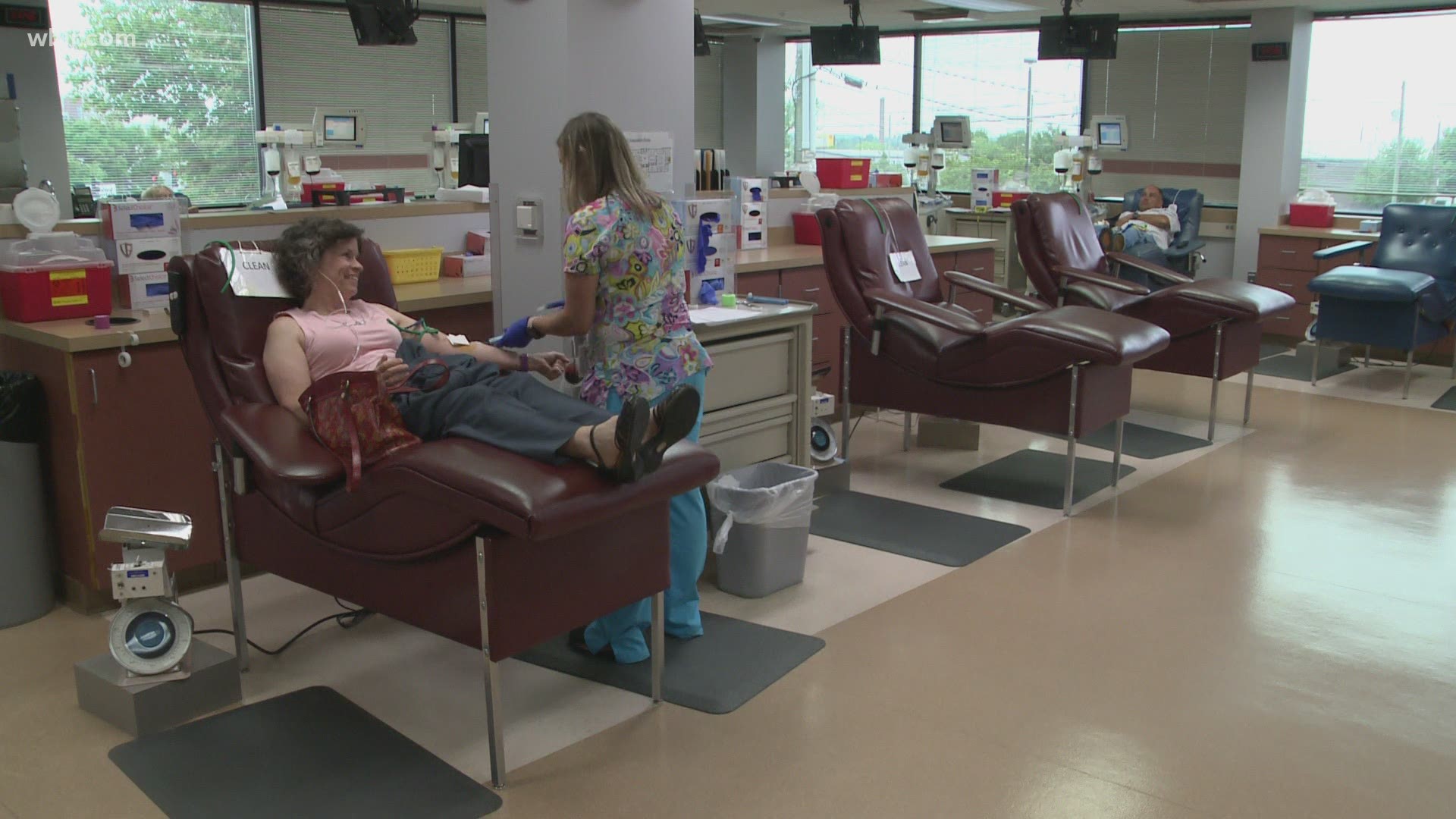 MEDIC Regional Blood Center said it usually sees an increase in demand for blood during summer since more people get out and more accidents happen.