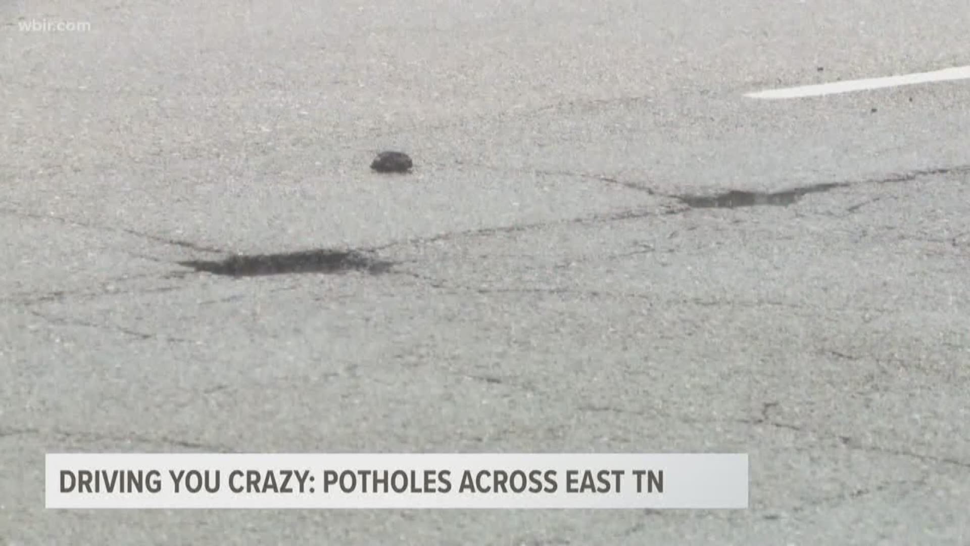 According to spokesperson Mark Nagi, crews are out every day patching up the pavement across East Tennessee.