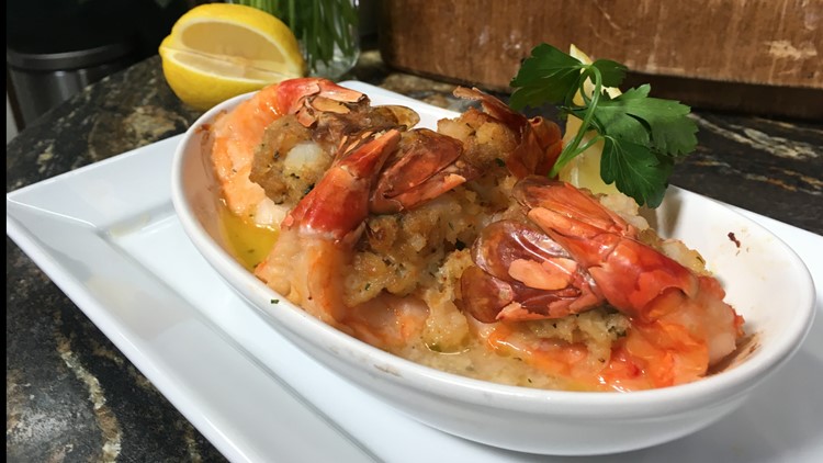 Baked deals stuffed shrimp