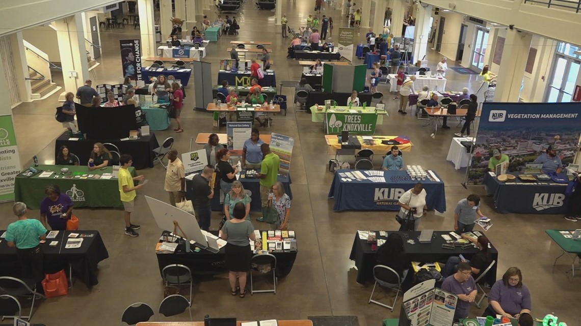 Volunteers host first annual resource fair at Chilhowee Park