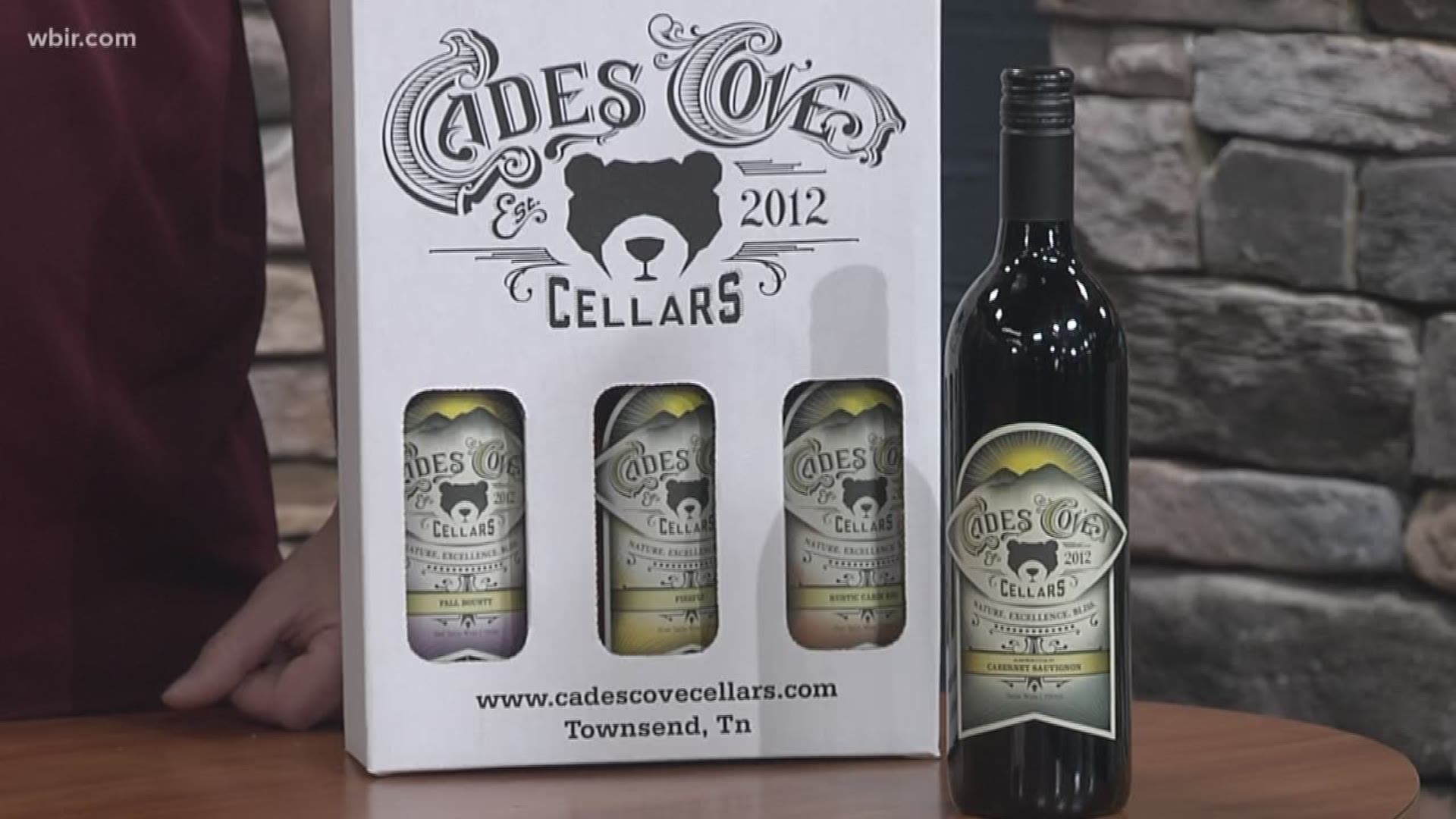 Cades Cove Cellars shows us three different wines on National Wine Day.