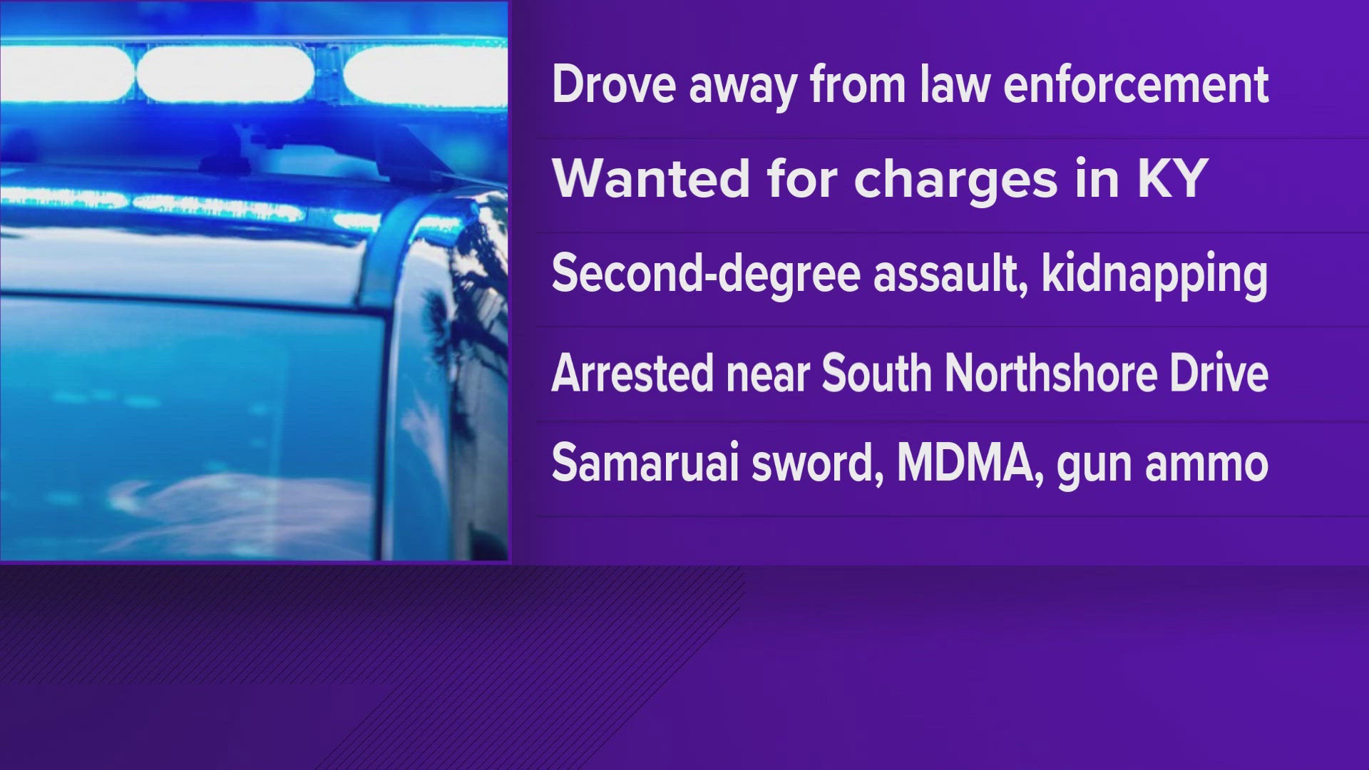 Reza Varnamkhasti Jalali drove from law enforcement for 13 minutes at high speeds, even driving on the wrong side of the road and "unsafely" passing other vehicles.