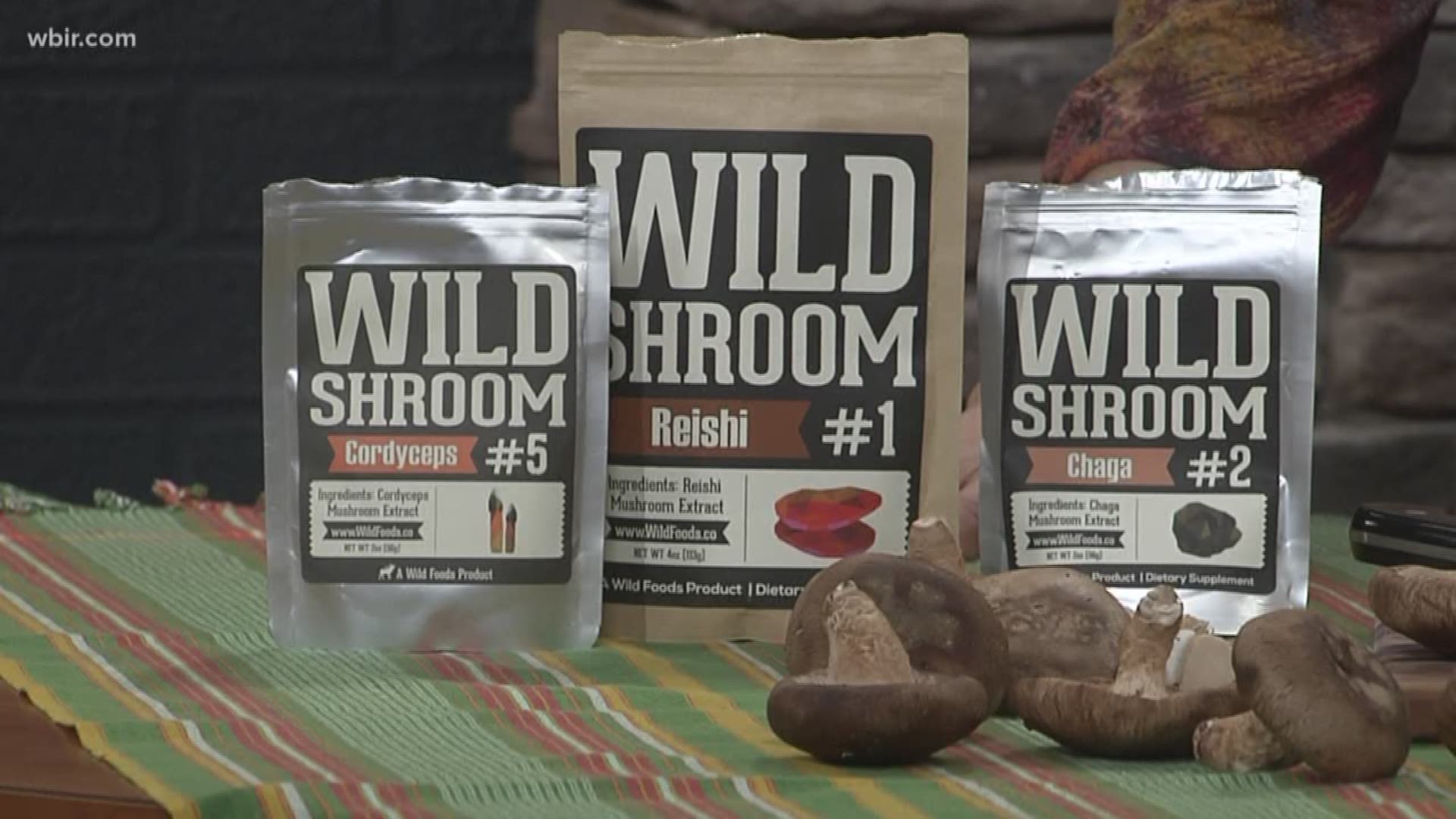 Camille Watson is here to talk about mushrooms and the serious health benefits they have.