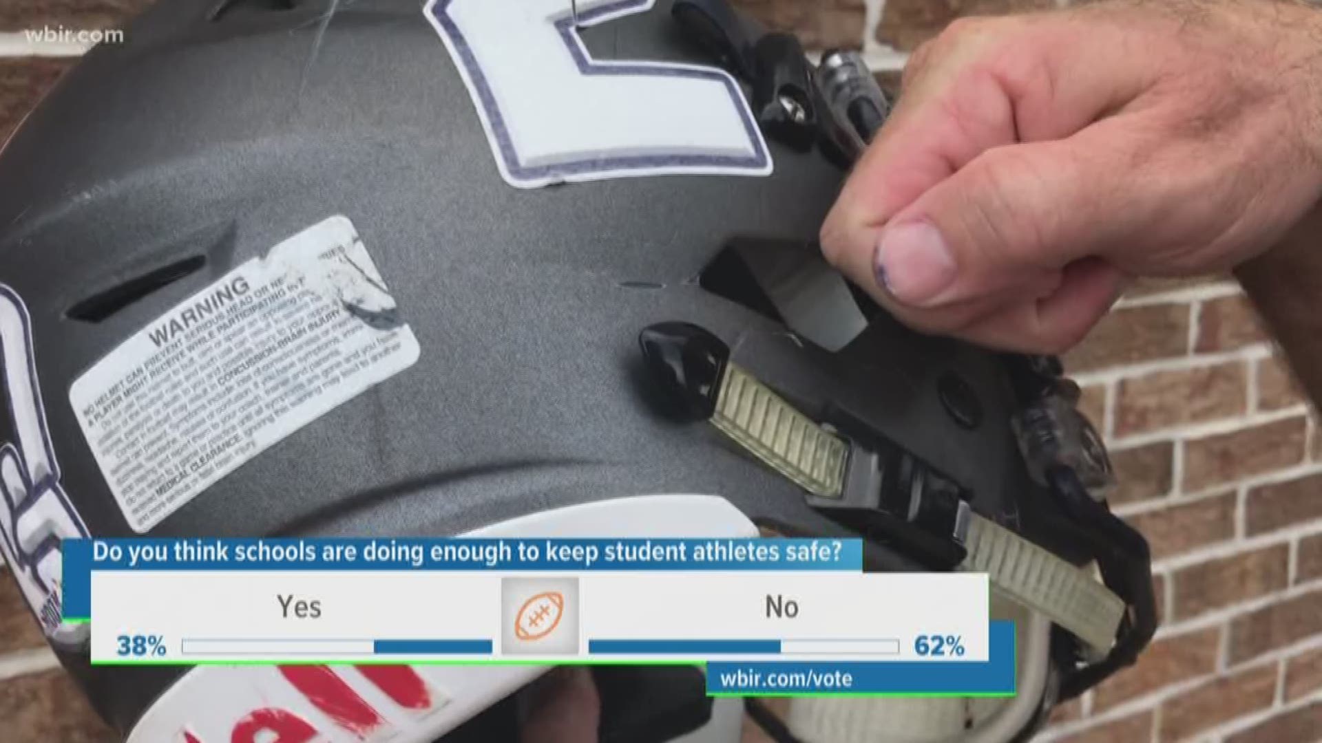 Local schools say safety is top of mind on the football field.