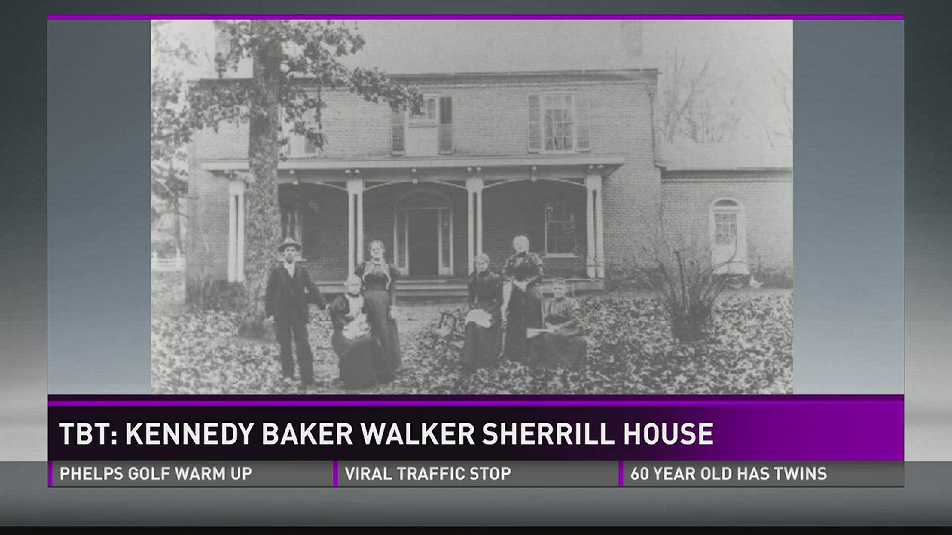 Kim Trent, the executive director of Knox Heritage, presented the Kennedy Baker Walker Sherrill House as part of this week's Throwback Thursday.