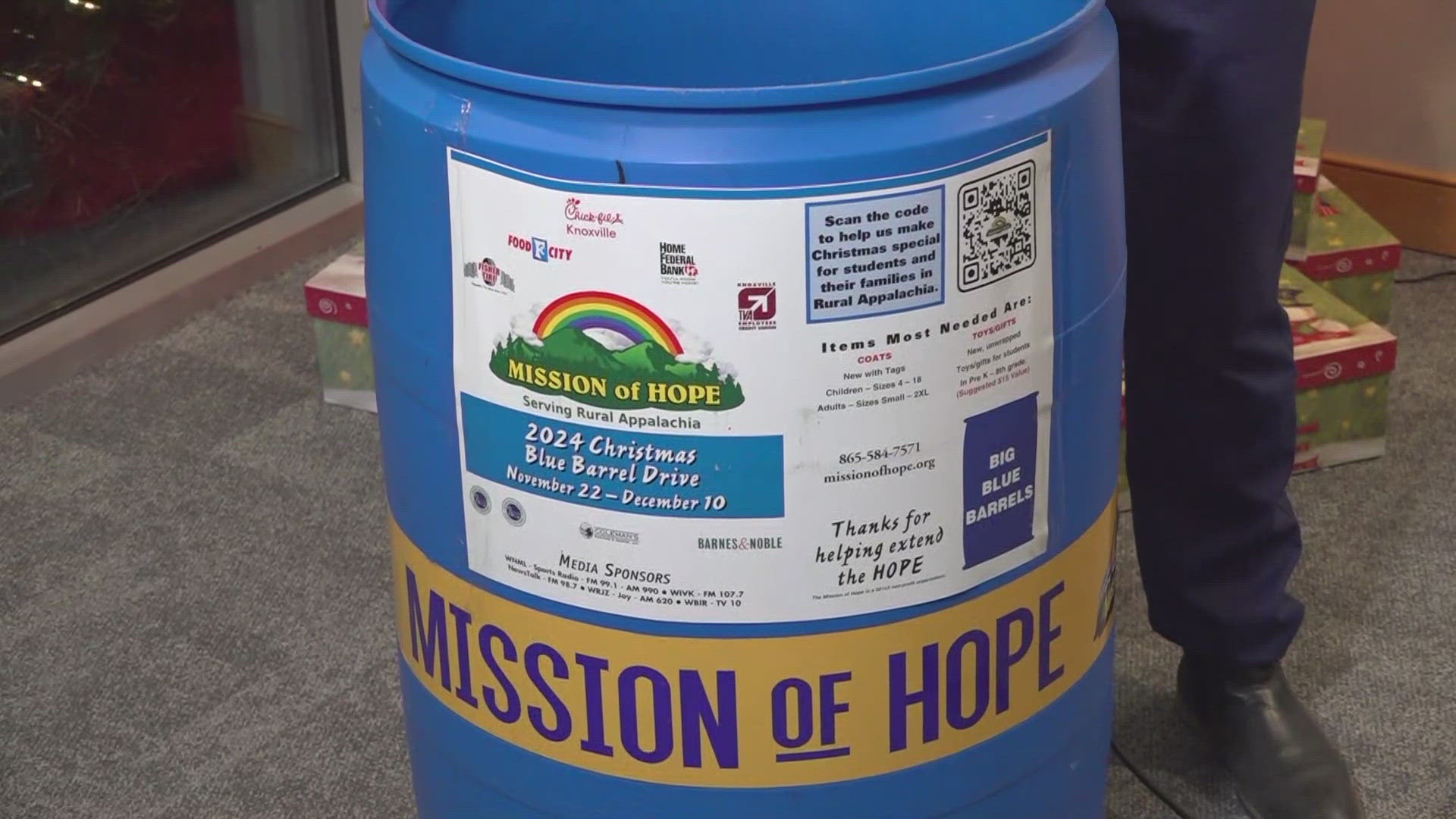 Mission of Hope is one of many East Tennessee charities you can donate to this Giving Tuesday. 