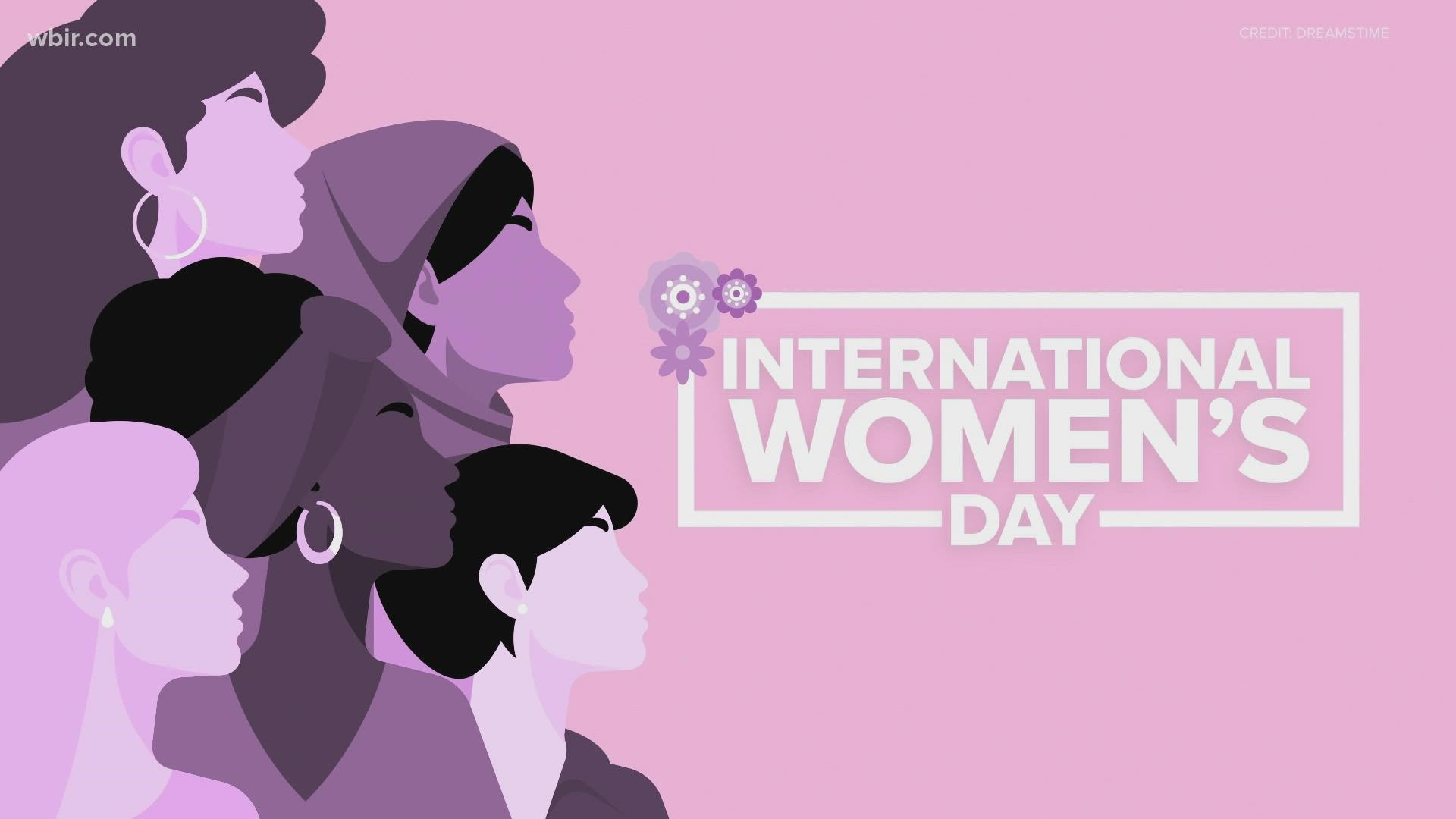 International Women's Day is on March 8.