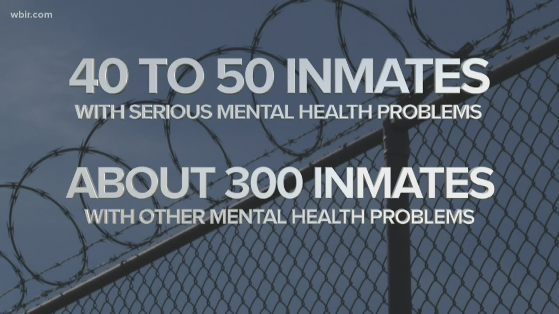 Incarcerating people with mental illness is tough because they don't get the services they need behind bars.