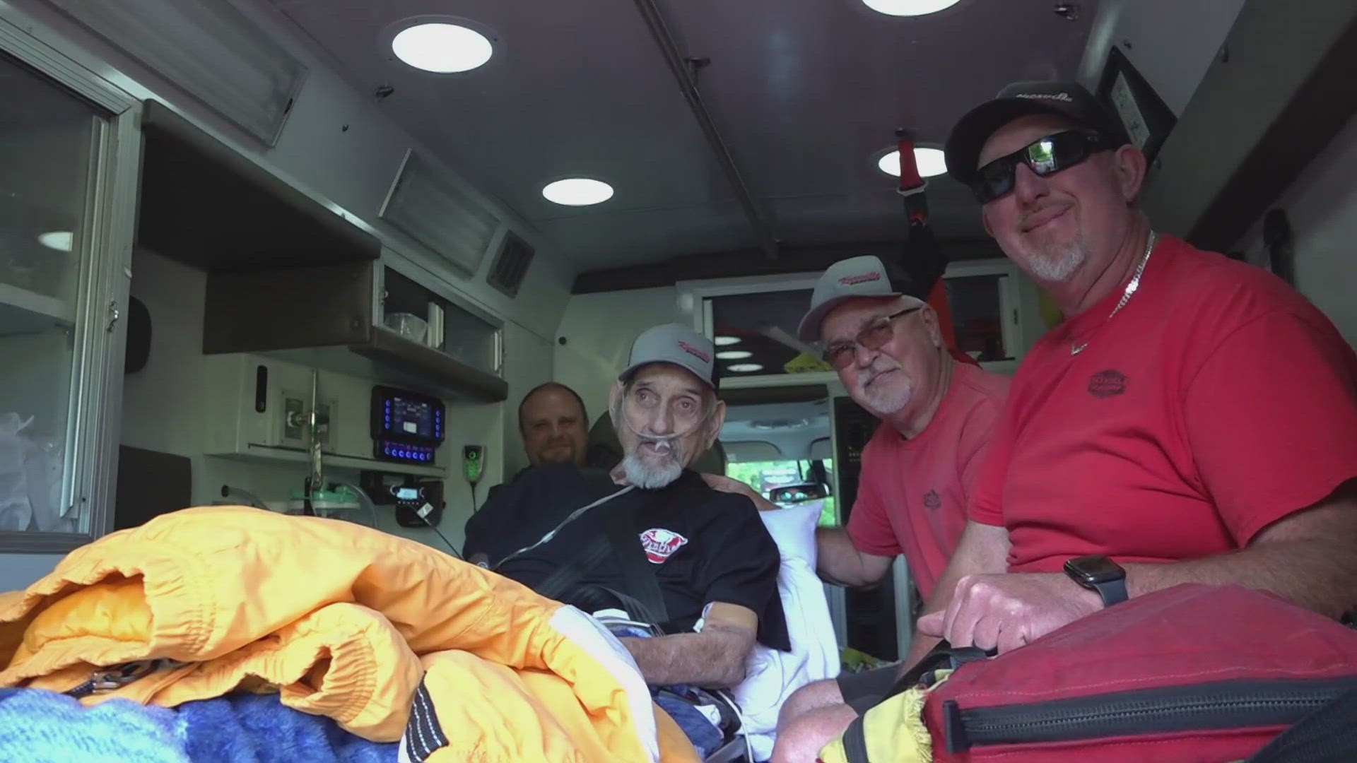 Sam Burnett fulfilled his wish to visit Knoxville Dragway with his family after struggling with medical issues.