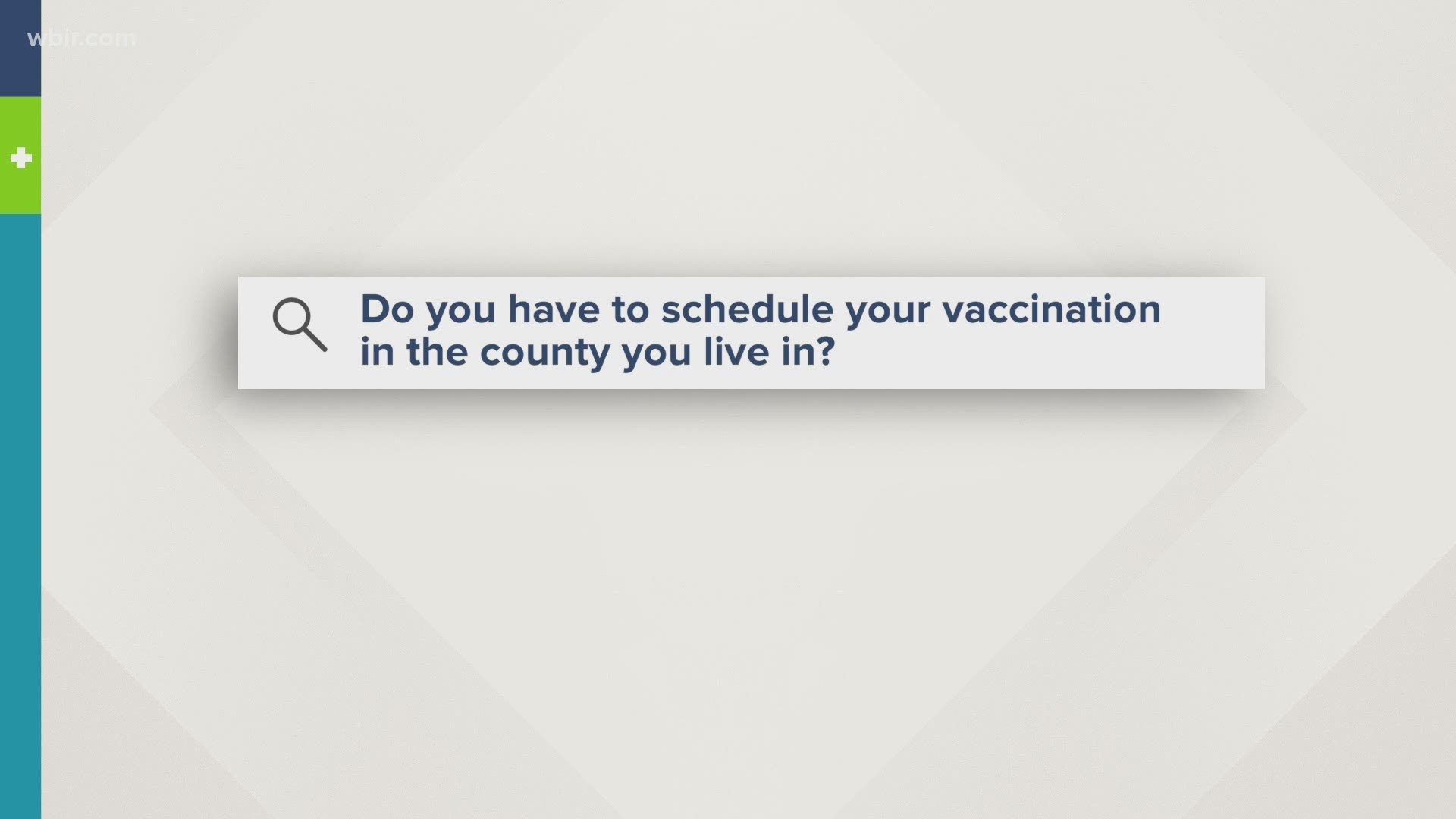 WBIR is answering your questions about the COVID-19 vaccine.