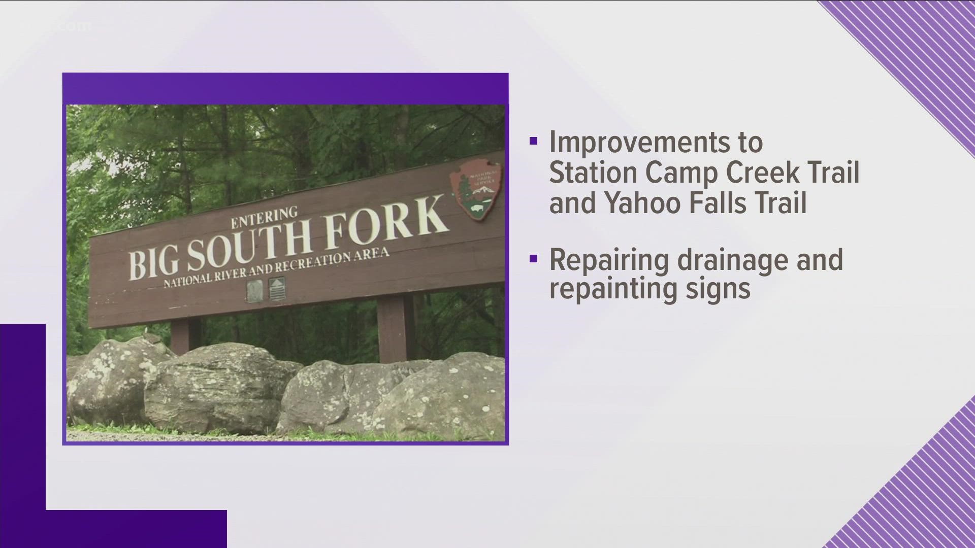 Big South Fork working on repairing two popular Tennessee and Kentucky trails