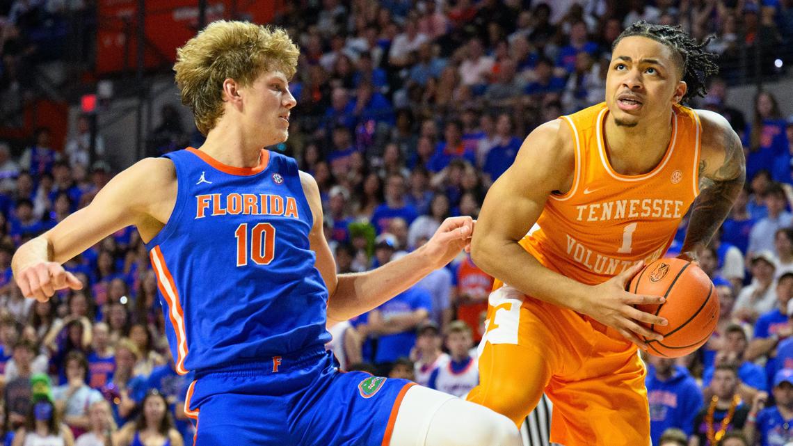 Turnover-prone Tennessee tumbles at Florida, 91-67