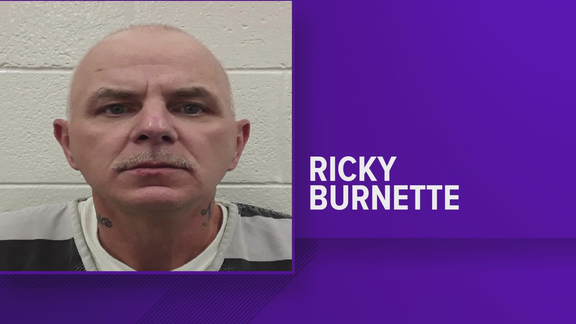 The inmate who escaped the Monroe County jail is back behind bars. Ricky Burnette was captured in Knox County around 10:15 a.m. Saturday, according to MCSO.