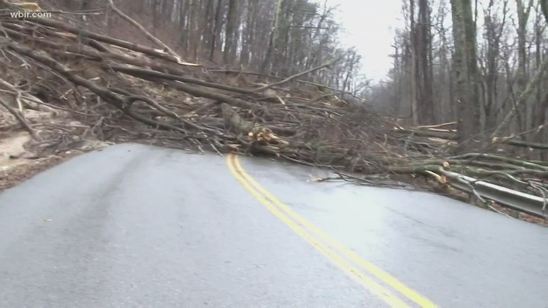 Feb. 12, 2018: After parts of East Tennessee saw a month worth of rain in just two days, experts are warning of potential risks of landslides.