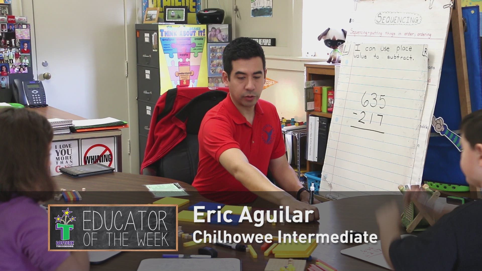 The Educator of the Week 11/14 is Eric Aguilar