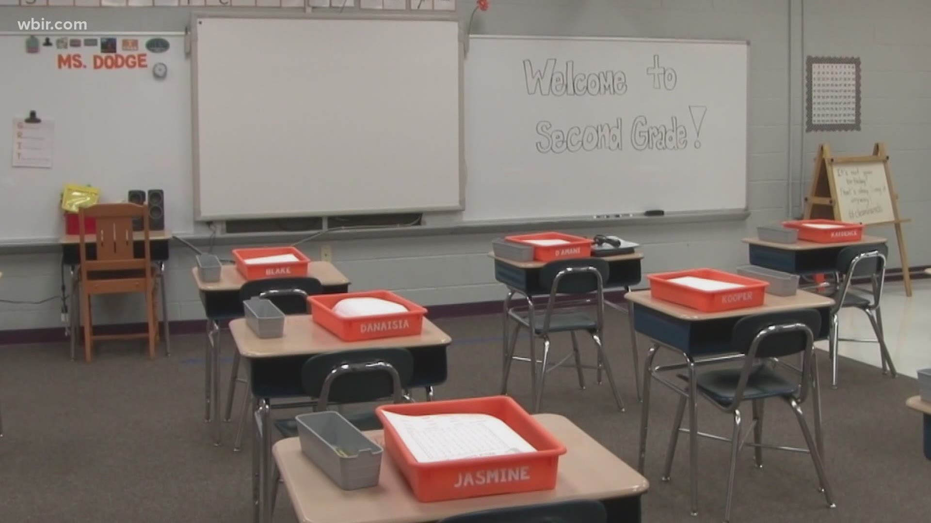 About 70 percent of Knox County schools signed up for traditional, in-person learning.