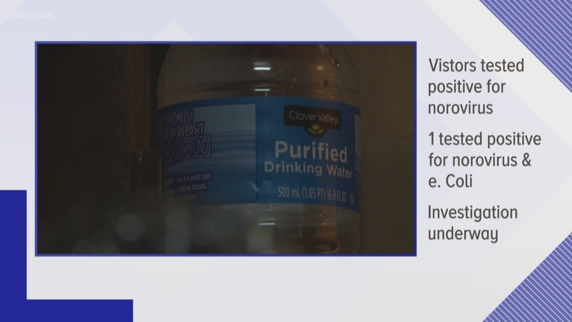 At least one person also tested positive for E. coli, and officials believe the sources may be from more than just contaminated well water.