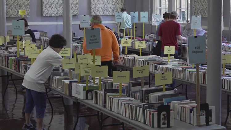 Annual used book sale this weekend