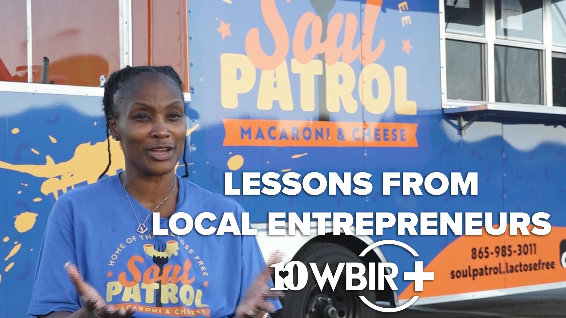 Michelle owns Soul Patrol Food Truck in Knoxville, which serves up delicious lactose-free mac & cheese.