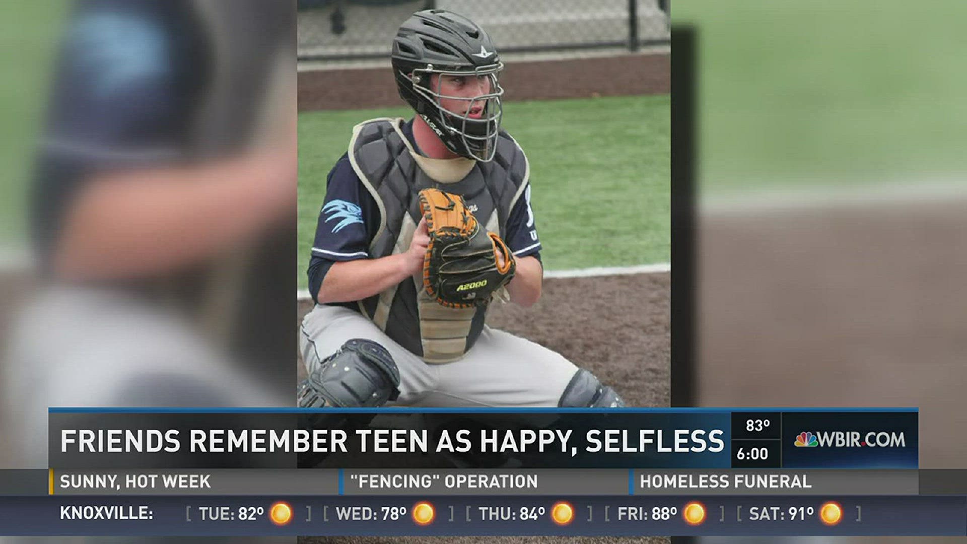 Friends remember baseball player killed in car accident