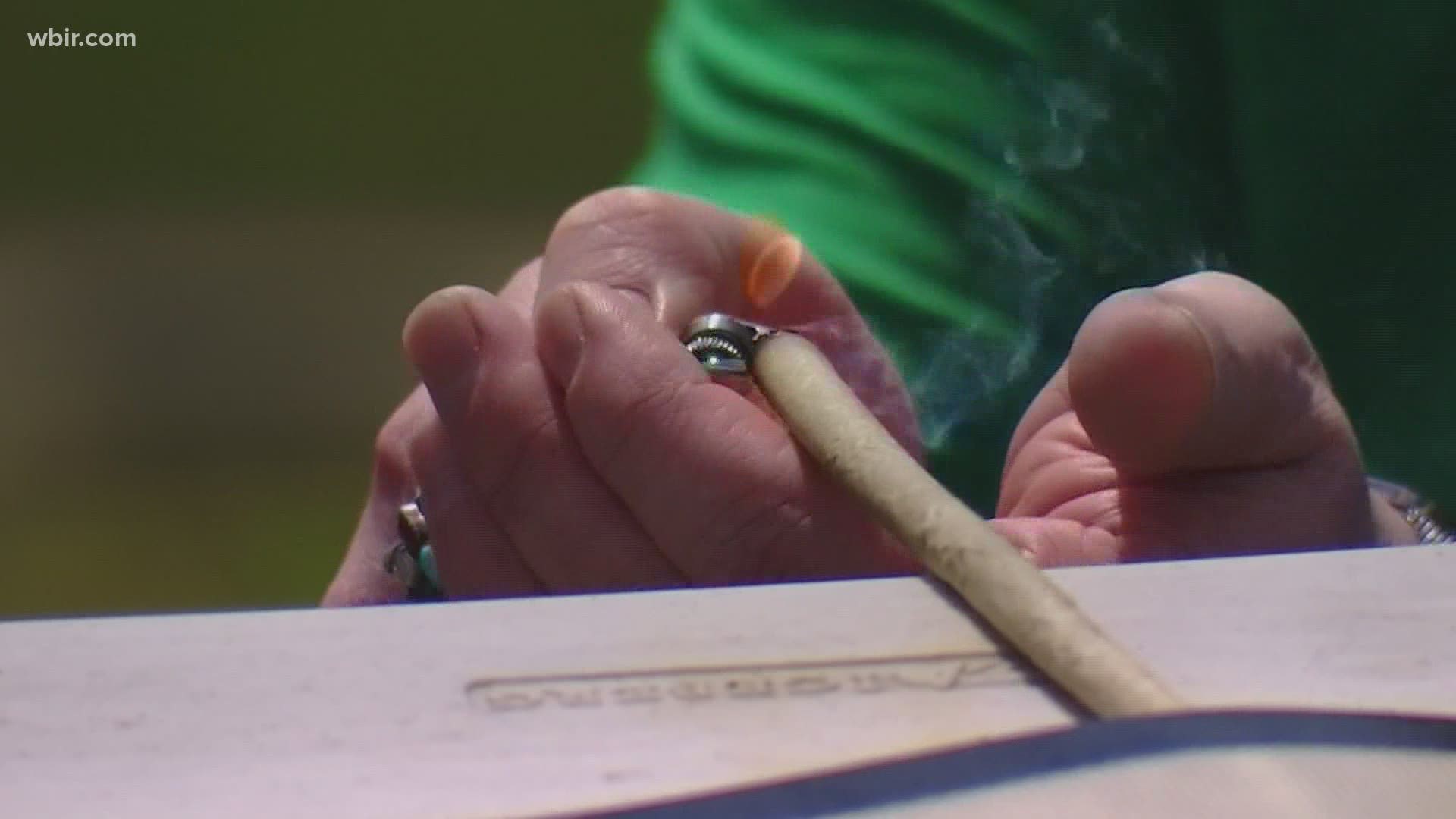 One man is pushing to legalize marijuana use in Tennessee, as several states across the U.S. allow it to be used.