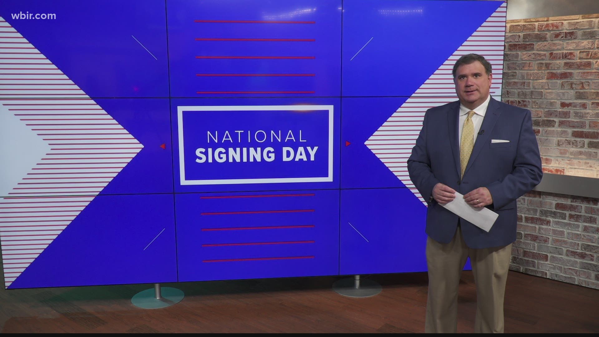 It's National Signing Day on Rocky Top. This year, it's taking some extra planning to make it work.