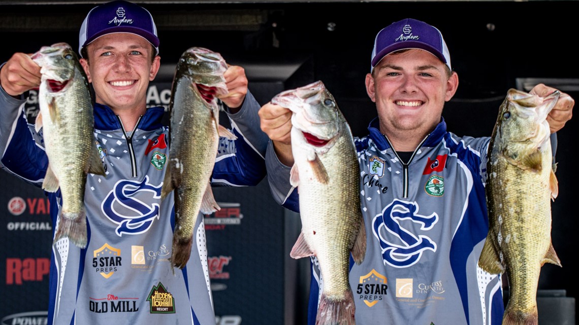 Several East Tennessee students competing in Bassmaster High School