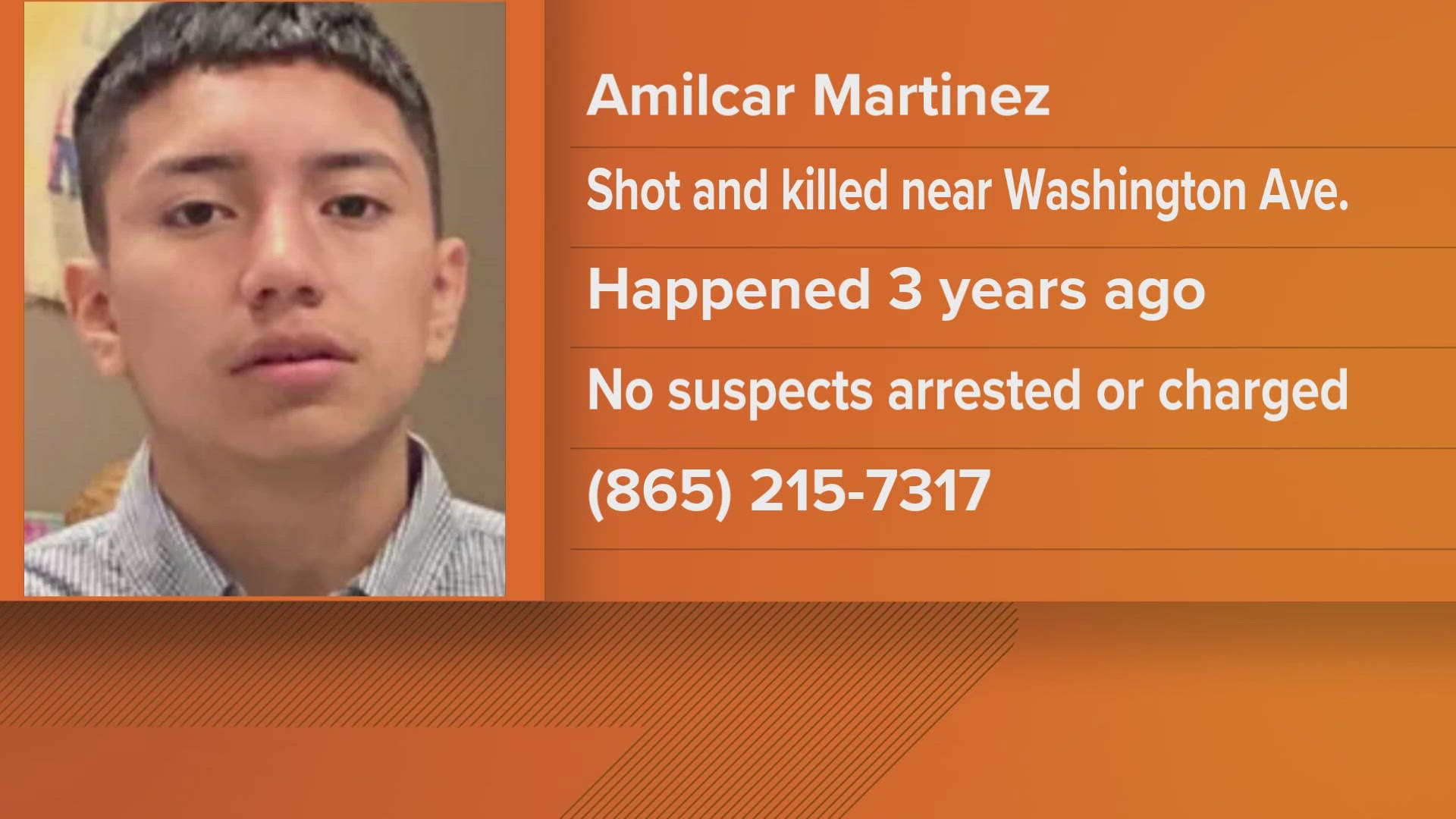 Knoxville police seek help in 2022 teen shooting case | wbir.com