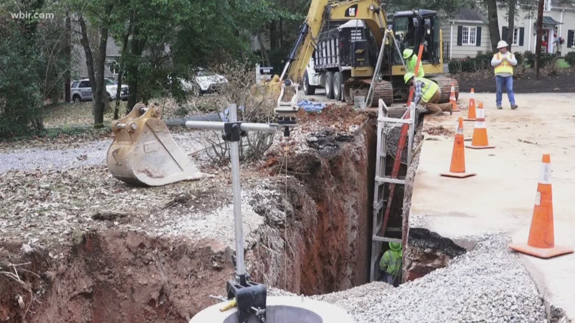 KUB working to replace pipes
