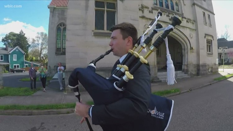 The Vol Piper brings music and a mission to Knoxville neighborhoods