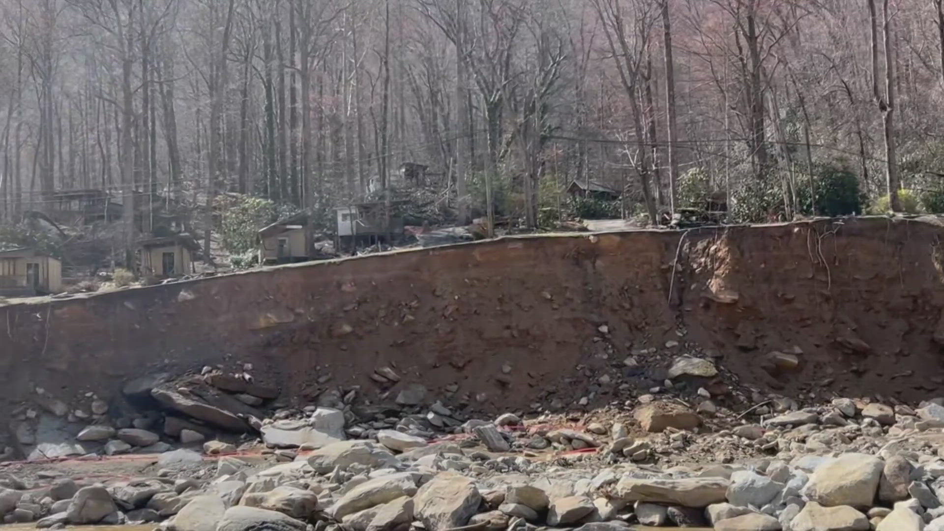 5 months later, Hurricane Helene wreckage remains piled up in North ...