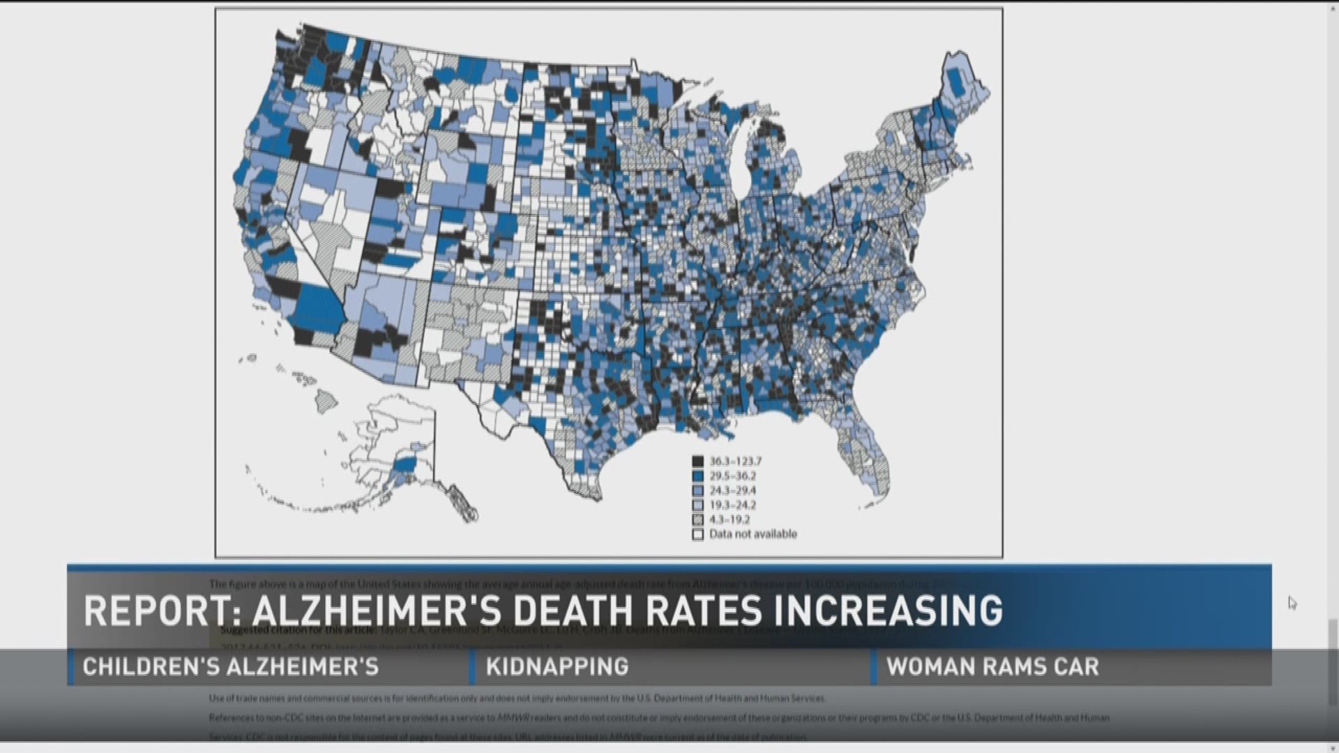 Doctor Monica Crane shares the reasons for the increase in Alzheimer's death rates. She also mentions how it's had a huge impact in East Tennessee.