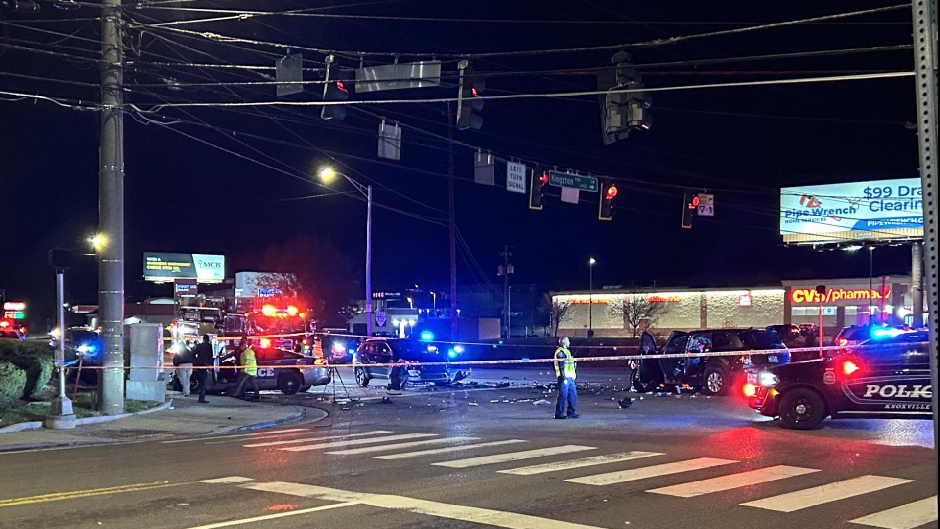 KPD: One dead, another critically injured after crash involving police ...