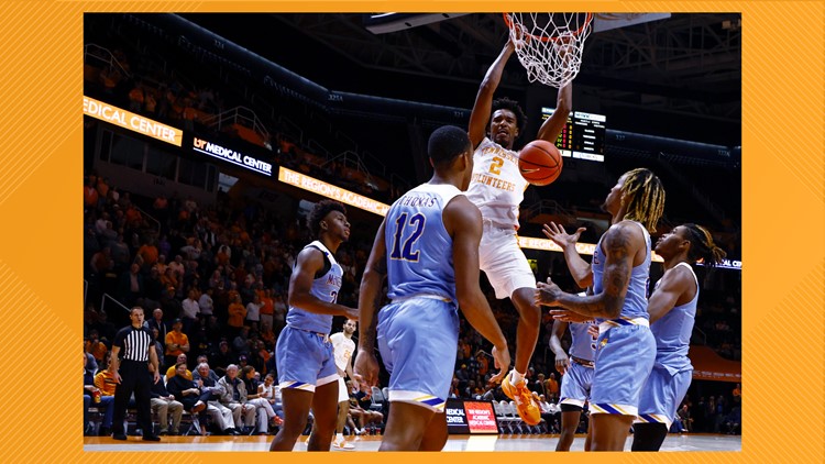 No. 13 Tennessee handles McNeese State, 76-40