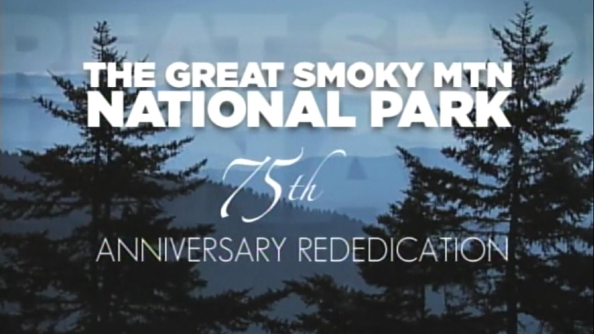 Aired in 2009: Dolly Parton, Gov. Phil Bredesen and others celebrate a major milestone in the Great Smoky Mountains National Park's history.