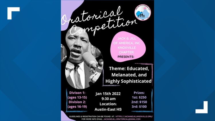 Teens to practice public speaking skills while competing for cash prizes on MLK Day
