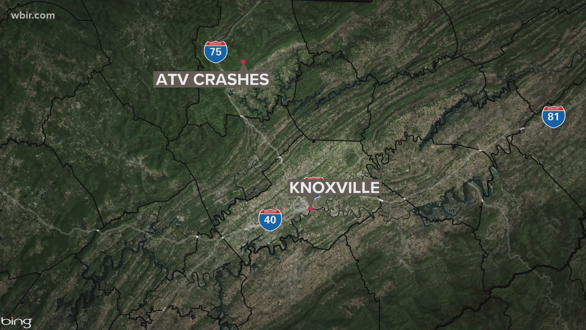Wildlife officials are investigating two ATV crashes on the North Cumberland Wildlife Management area.