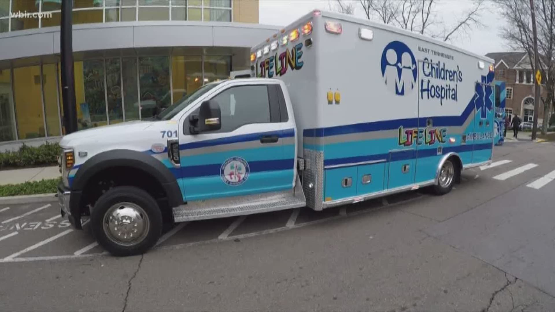 East Tennessee Children's Hospital is getting a new $264,000 ambulance.