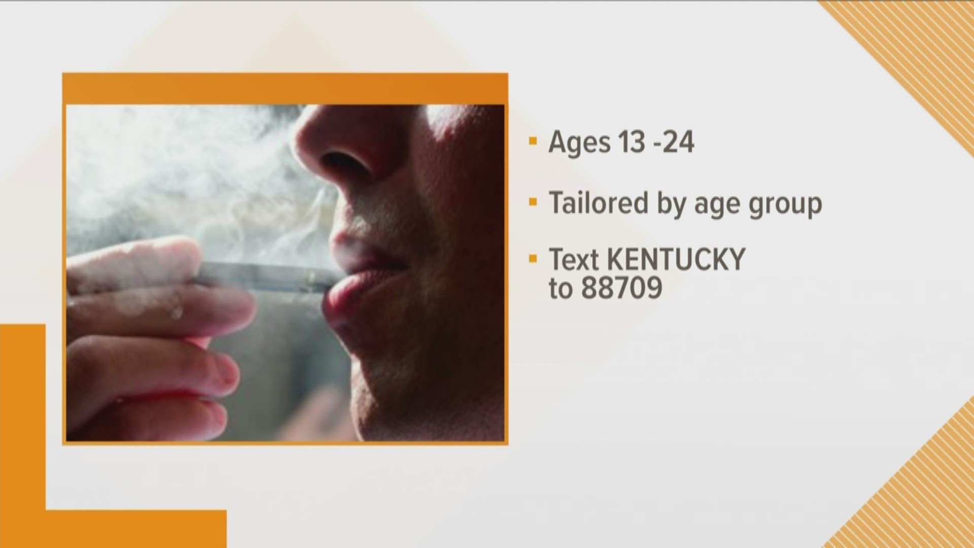 Text program meant to help people quit vaping