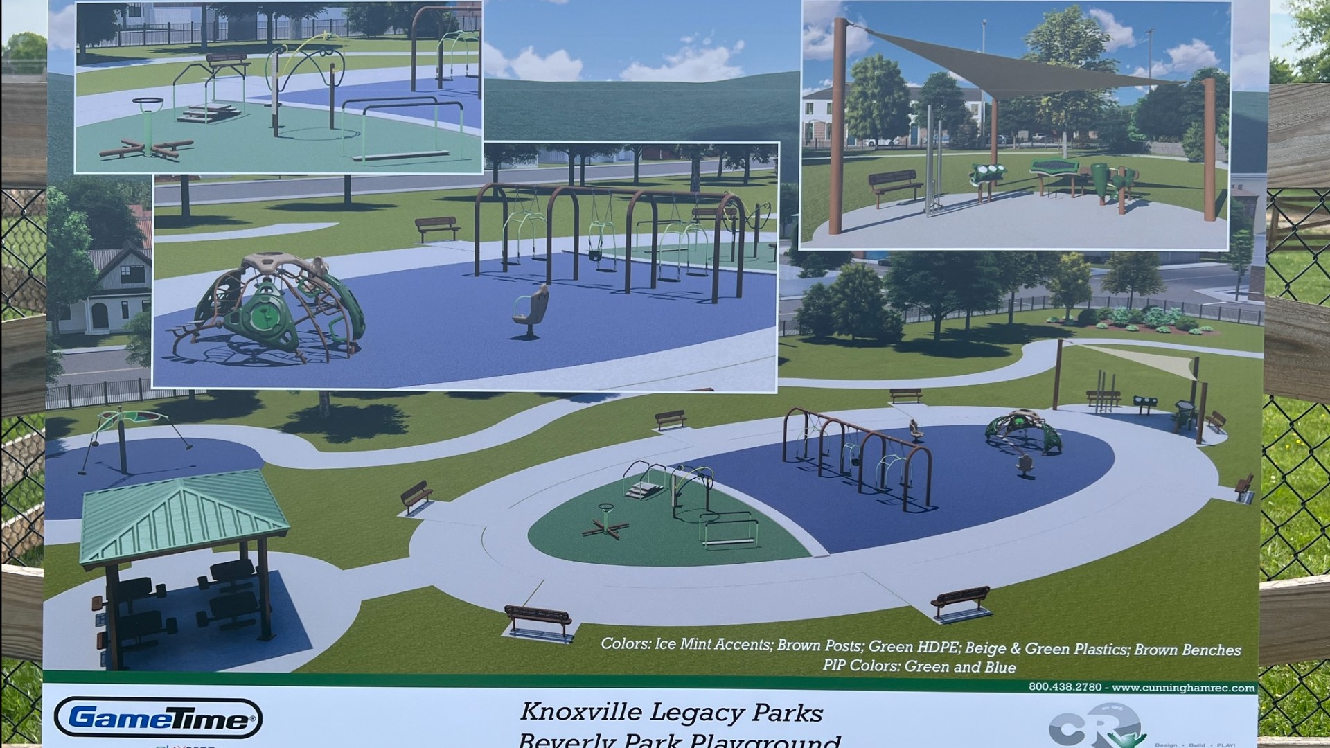 The "Intergenerational Playspace" is being built at Beverly Park and will feature therapeutic, rehabilitative and nature activities for anyone who wants to play.