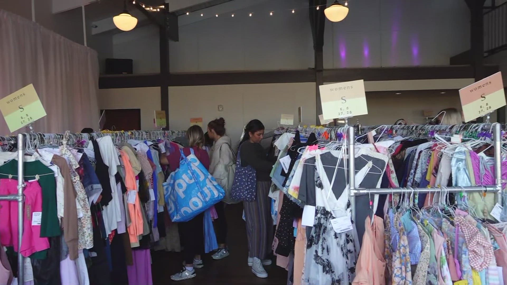 Consignment sale kicks off, helping charity