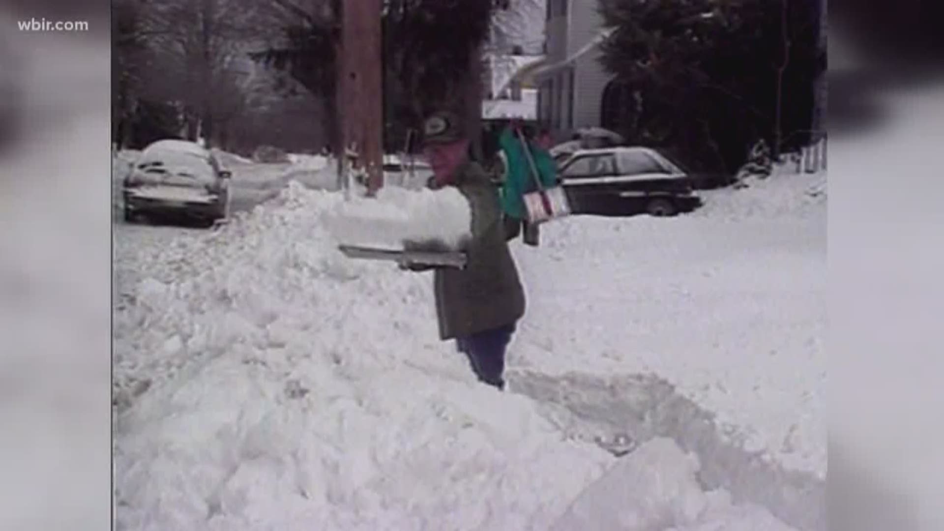 Former Knoxville police chief recalls some of the funny 911 calls they received during the Blizzard of 93