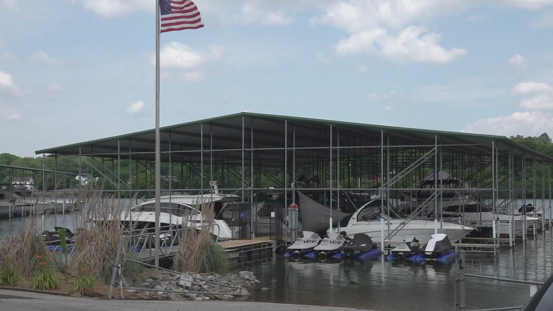 On June 3, the boat and a portion of the dock were on fire at Concord Marina, according to a report from the Knox County Sheriff's Office.