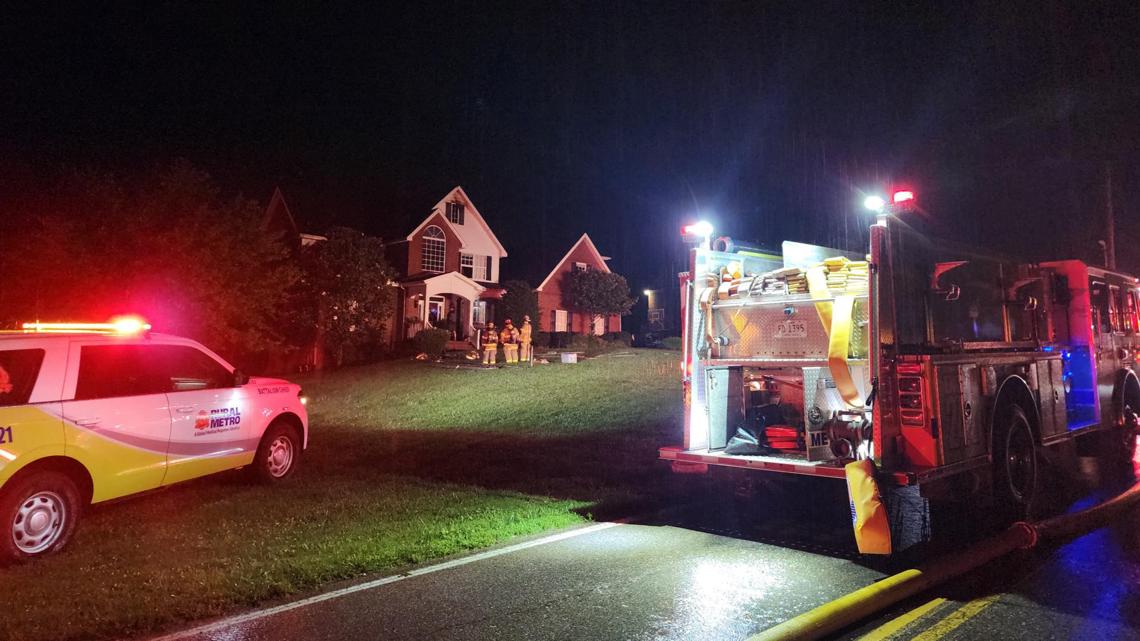 West Knox Co. Home Catches Fire After Lightning Strike | Wbir.com