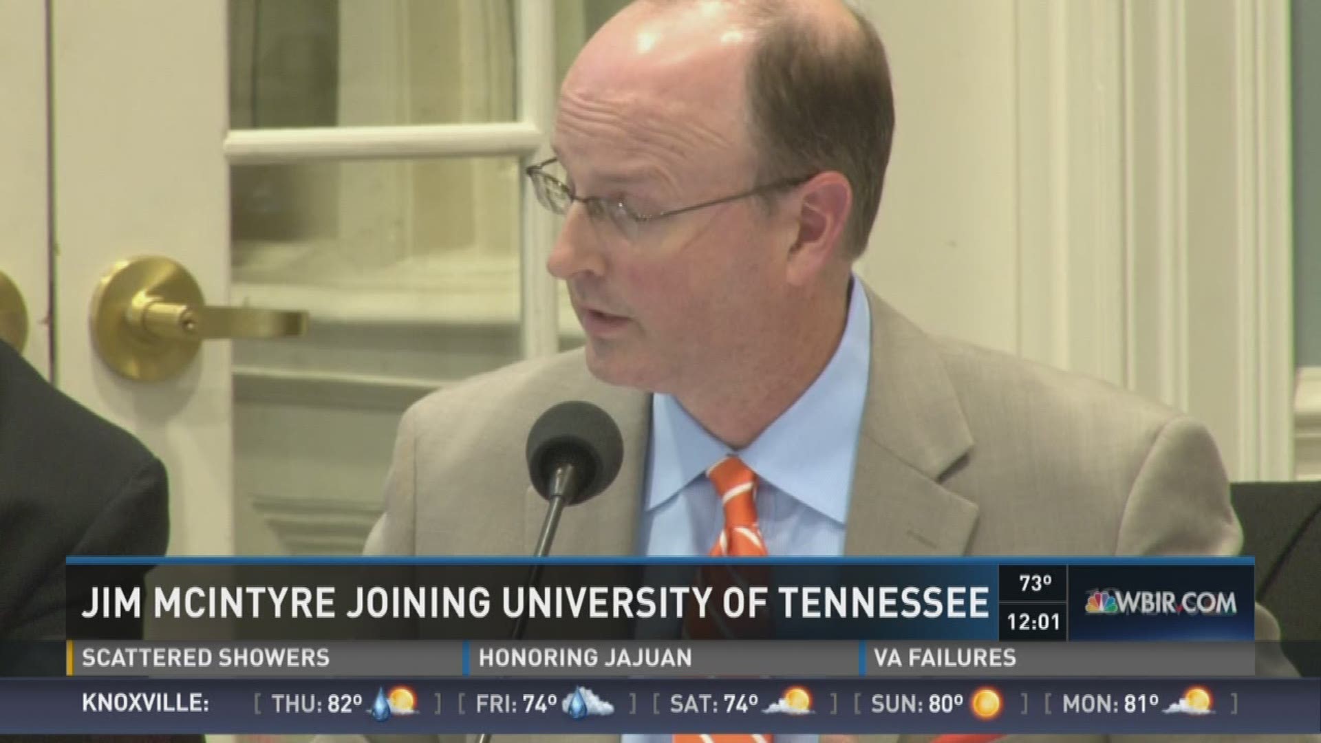 McIntyre will make $180,000 annually as the University of Tennessee director of Center for Educational Leadership.