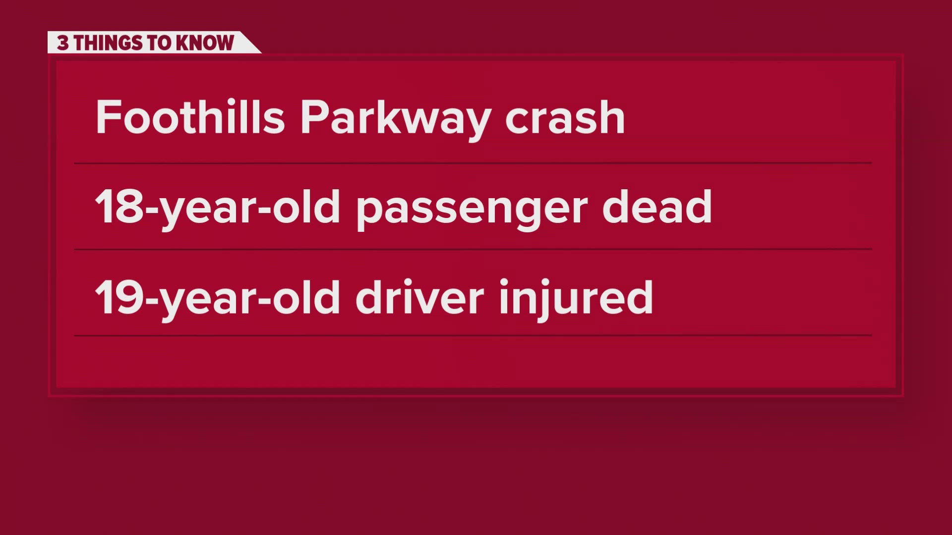 GSMNP said park law enforcement rangers responded to a "motor vehicle accident that had resulted in a fatality" on Saturday.