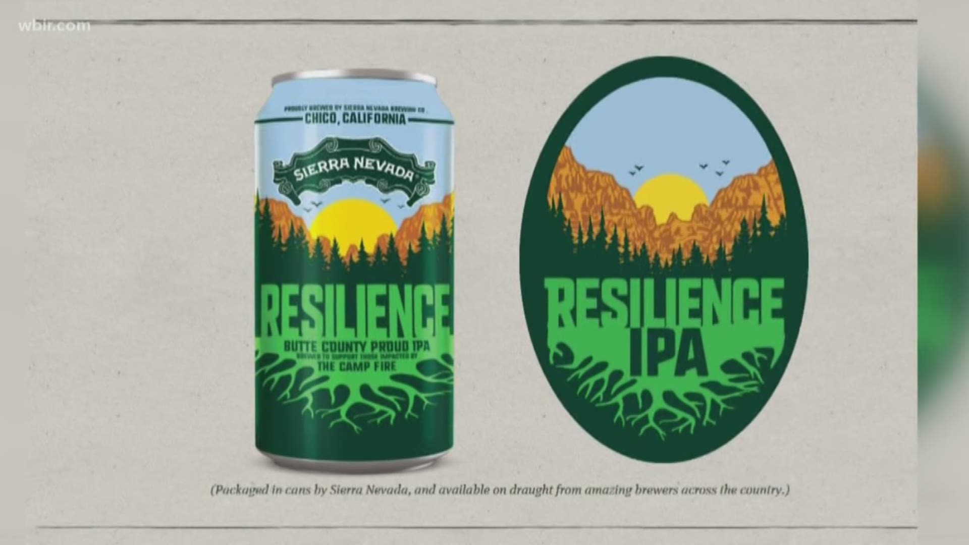 Sierra Nevada called on brewers across the country to unite and help victims of the fire, so they created Resilience